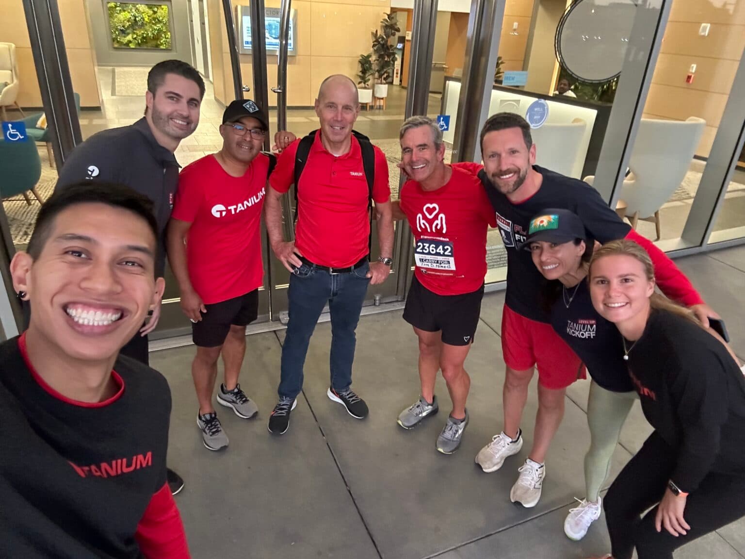 Tanium Emeryville office participates in Wounded Warrior 5k during Month of Giving