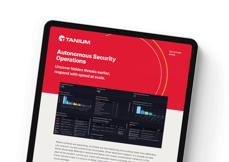 Security Operations Solution Brief image for mobile