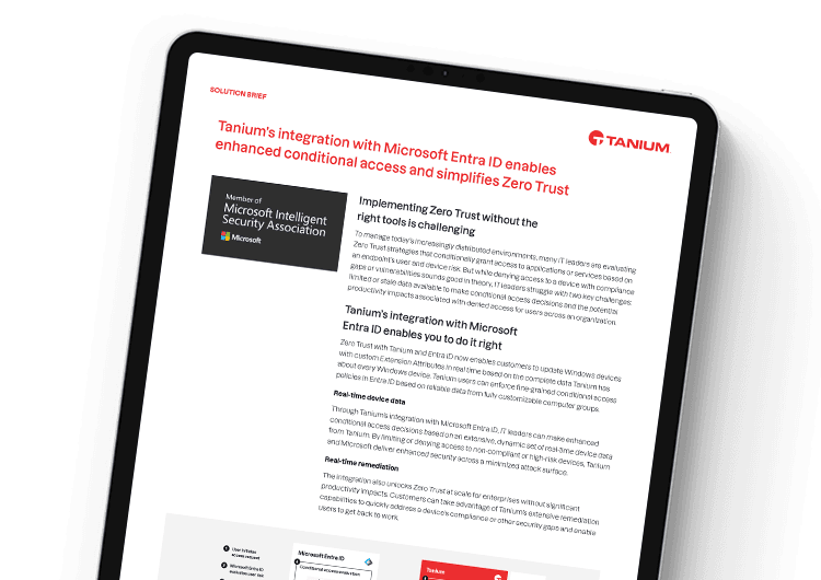 Mobile featured image. Microsoft Entra ID solution brief