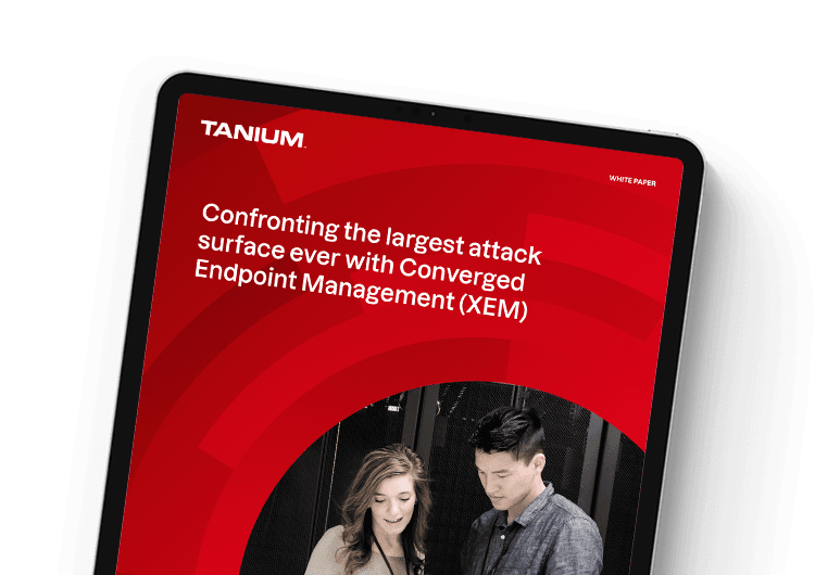 Confronting large attack surfaces with Converged Endpoint Management (XEM)
