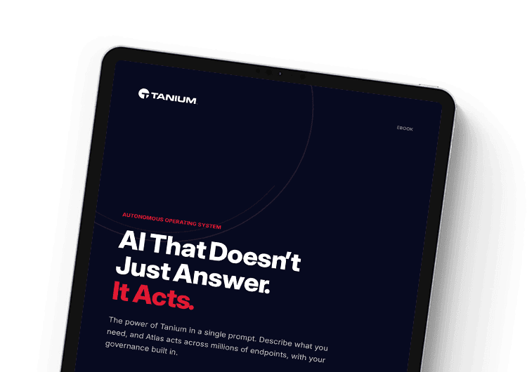 Featured mobile image: Tanium Atlas eBook